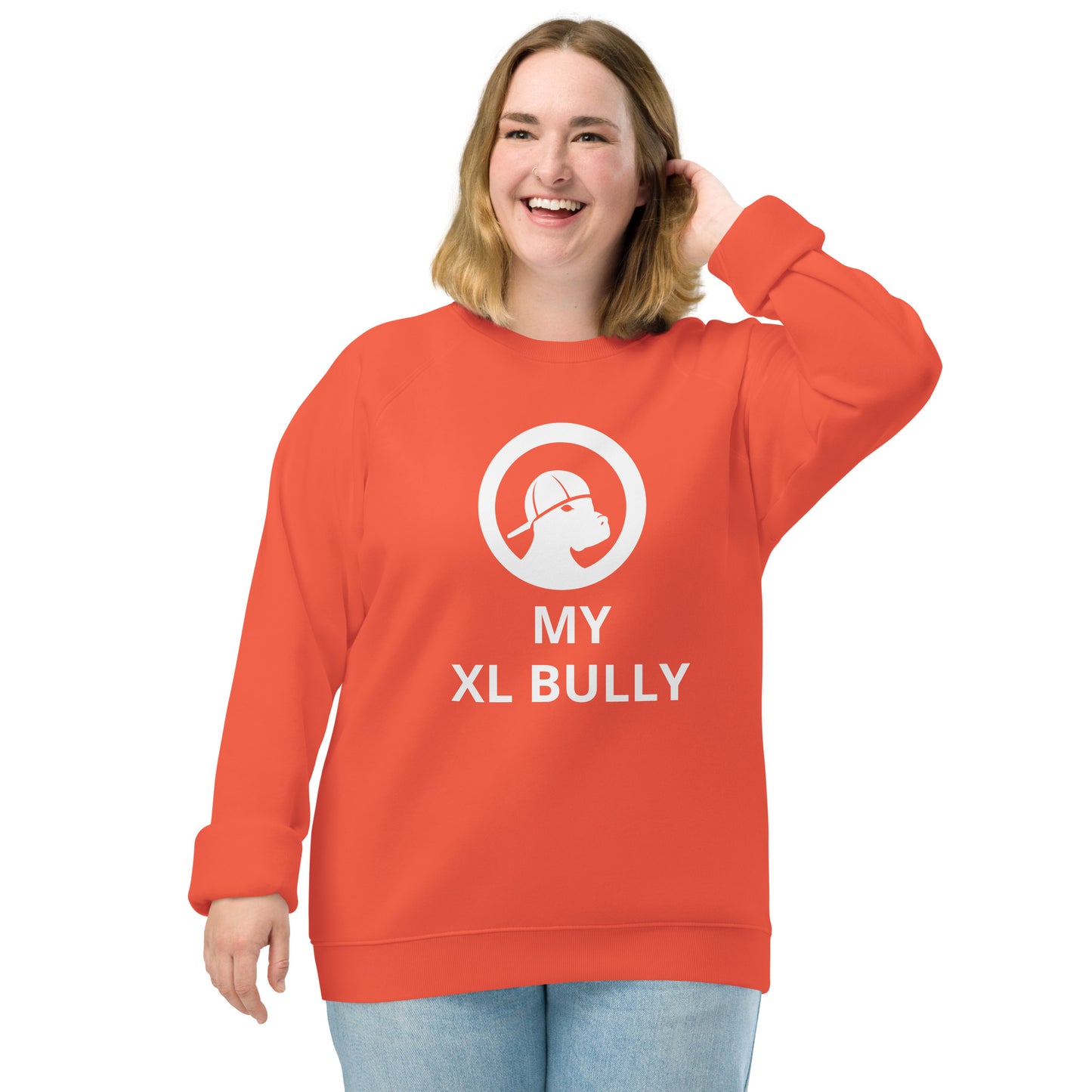 LOVE organic raglan sweatshirt