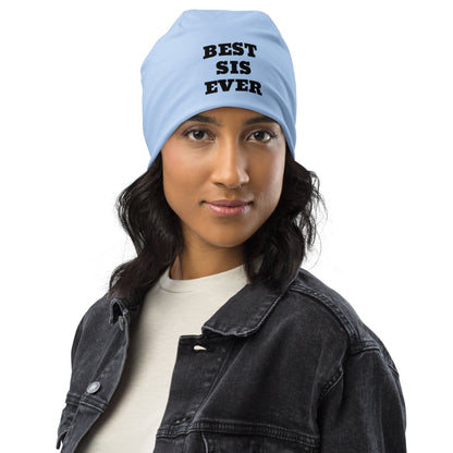 LOVE Best Sis Ever Beanie