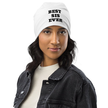 LOVE Best Sis Ever Beanie