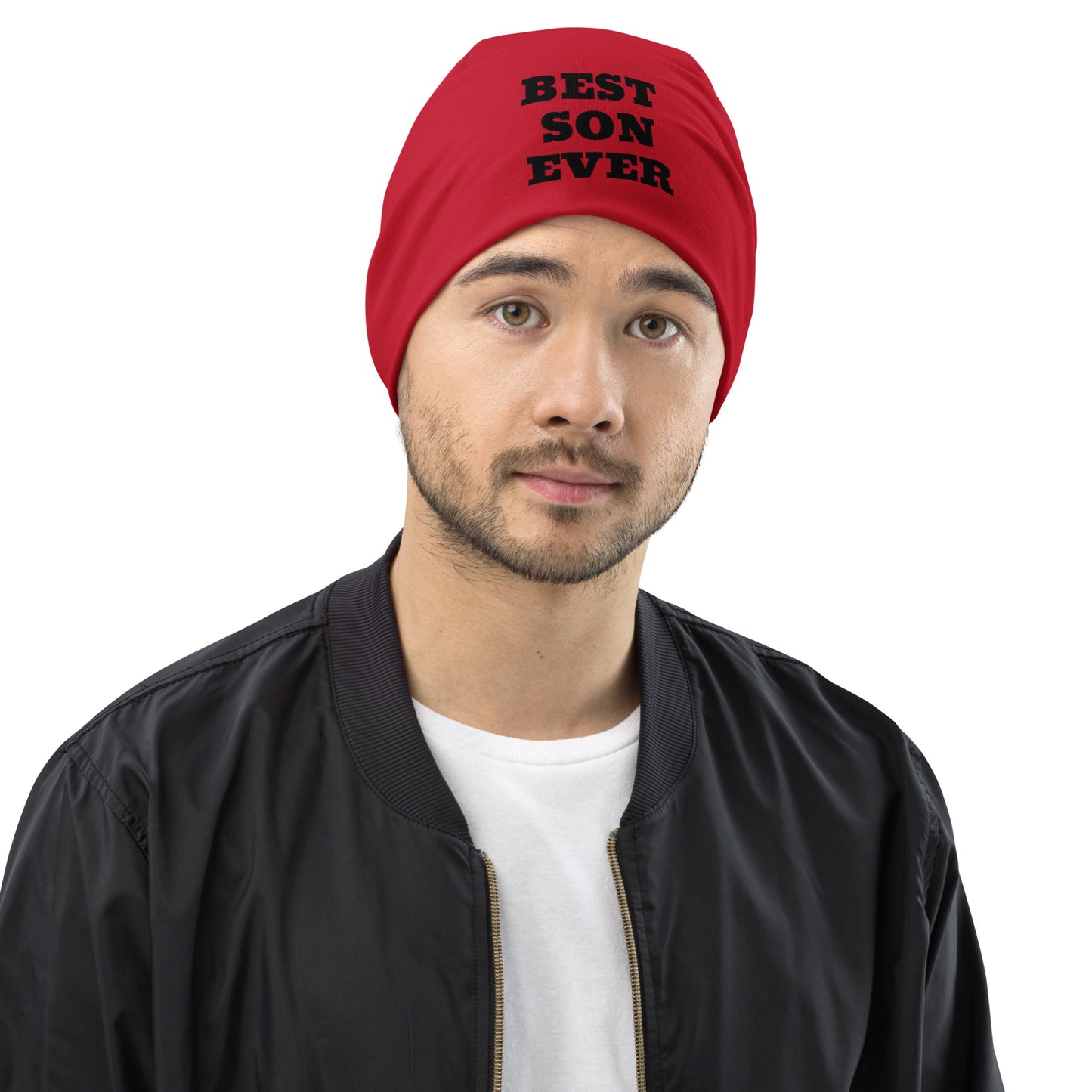 LOVE Best Son Ever Beanie