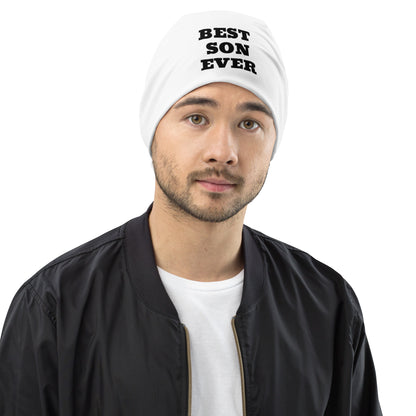 LOVE Best Son Ever Beanie