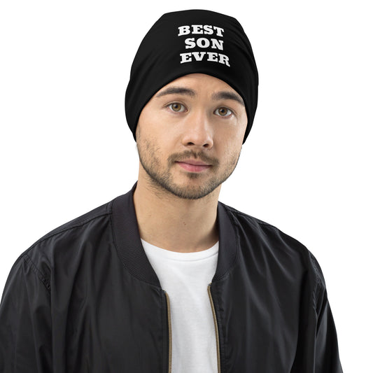 LOVE Best Son Ever Beanie