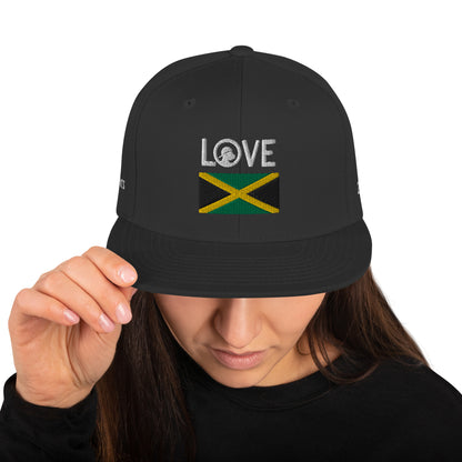 1 LOVE Jamaica Snapback Hat