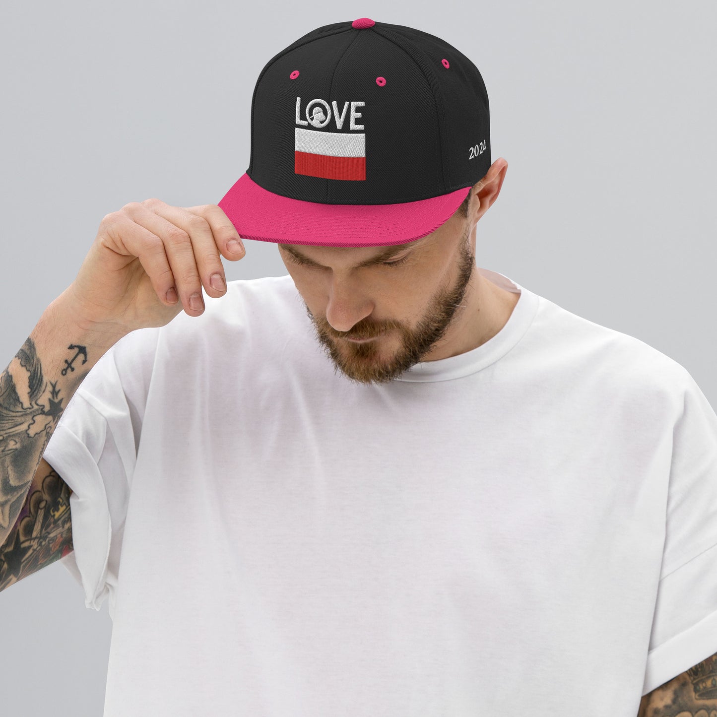 LOVE Poland Snapback Hat