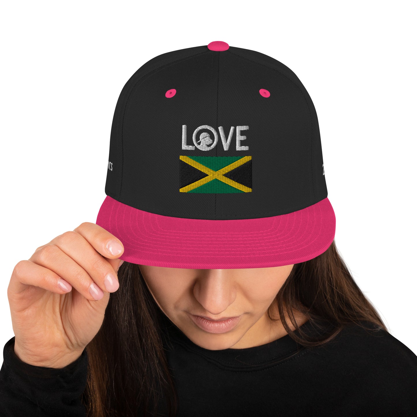 1 LOVE Jamaica Snapback Hat