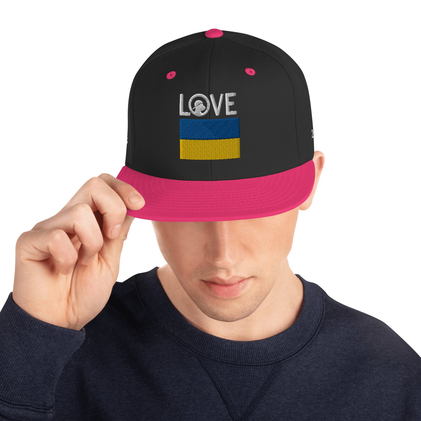 LOVE Ukraine Snapback Hat