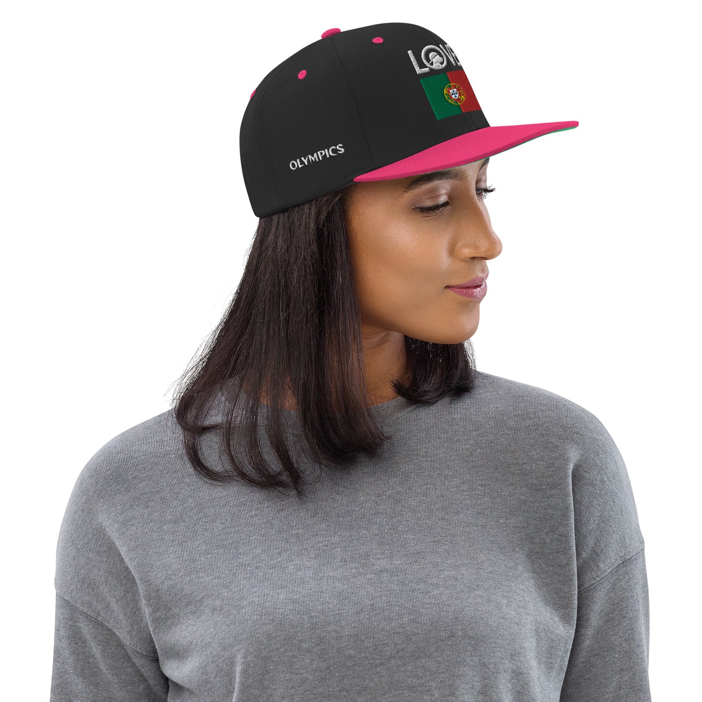 LOVE Portugal Snapback Hat