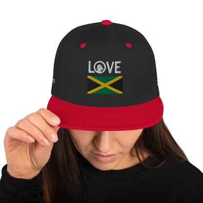 1 LOVE Jamaica Snapback Hat