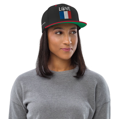 LOVE France Snapback Hat