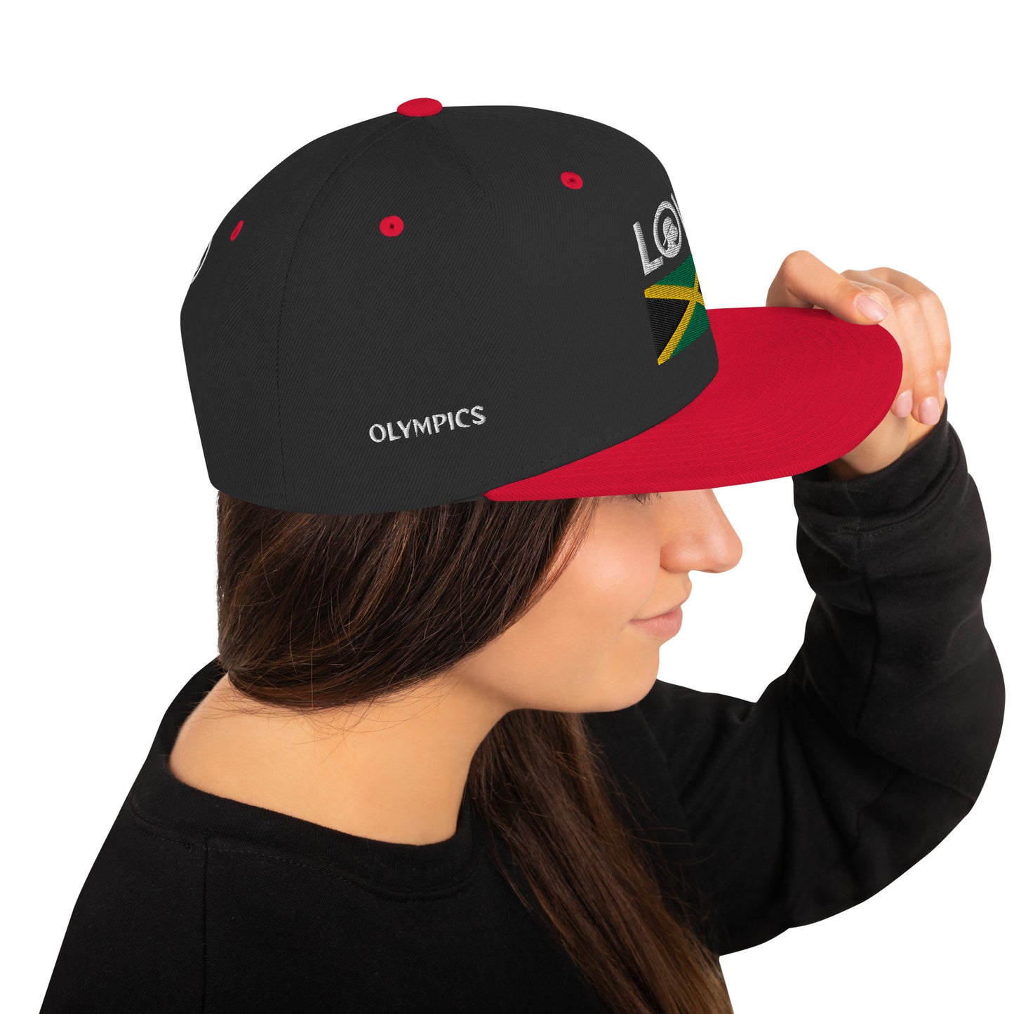 1 LOVE Jamaica Snapback Hat