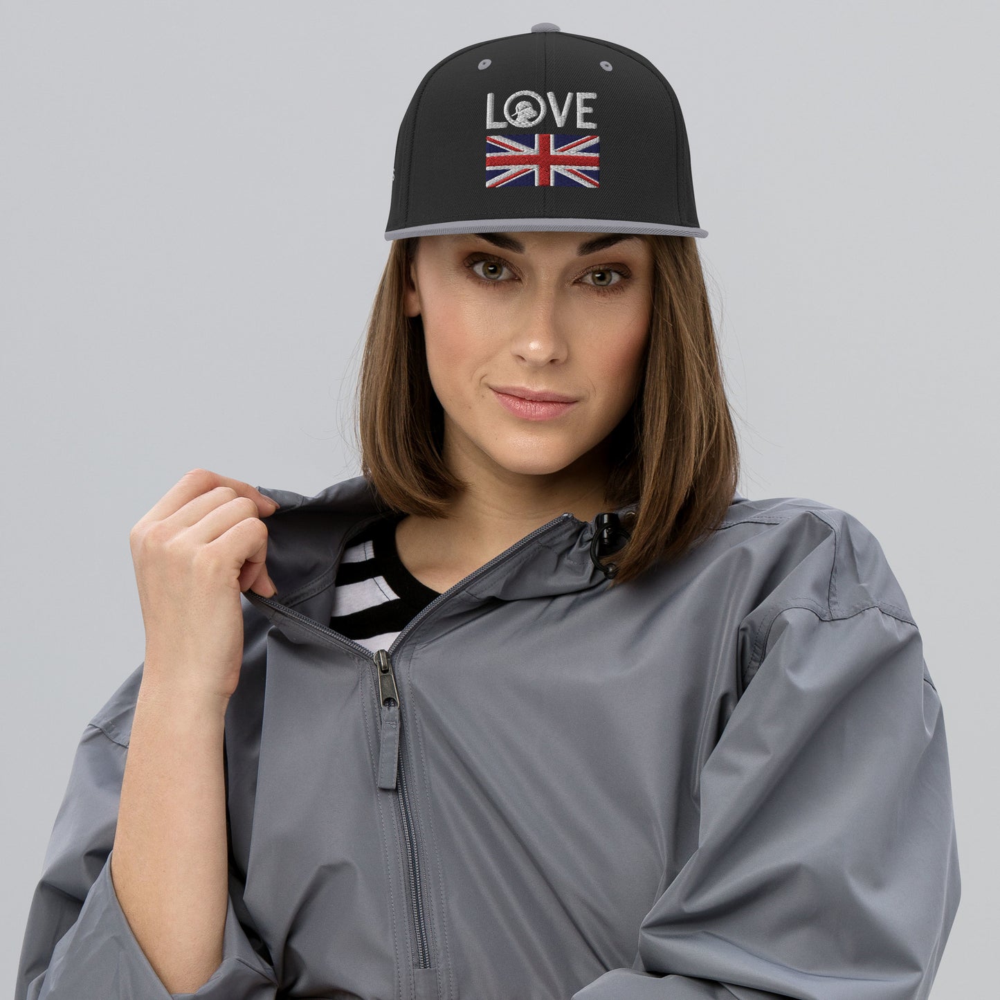 LOVE UK Snapback Hat