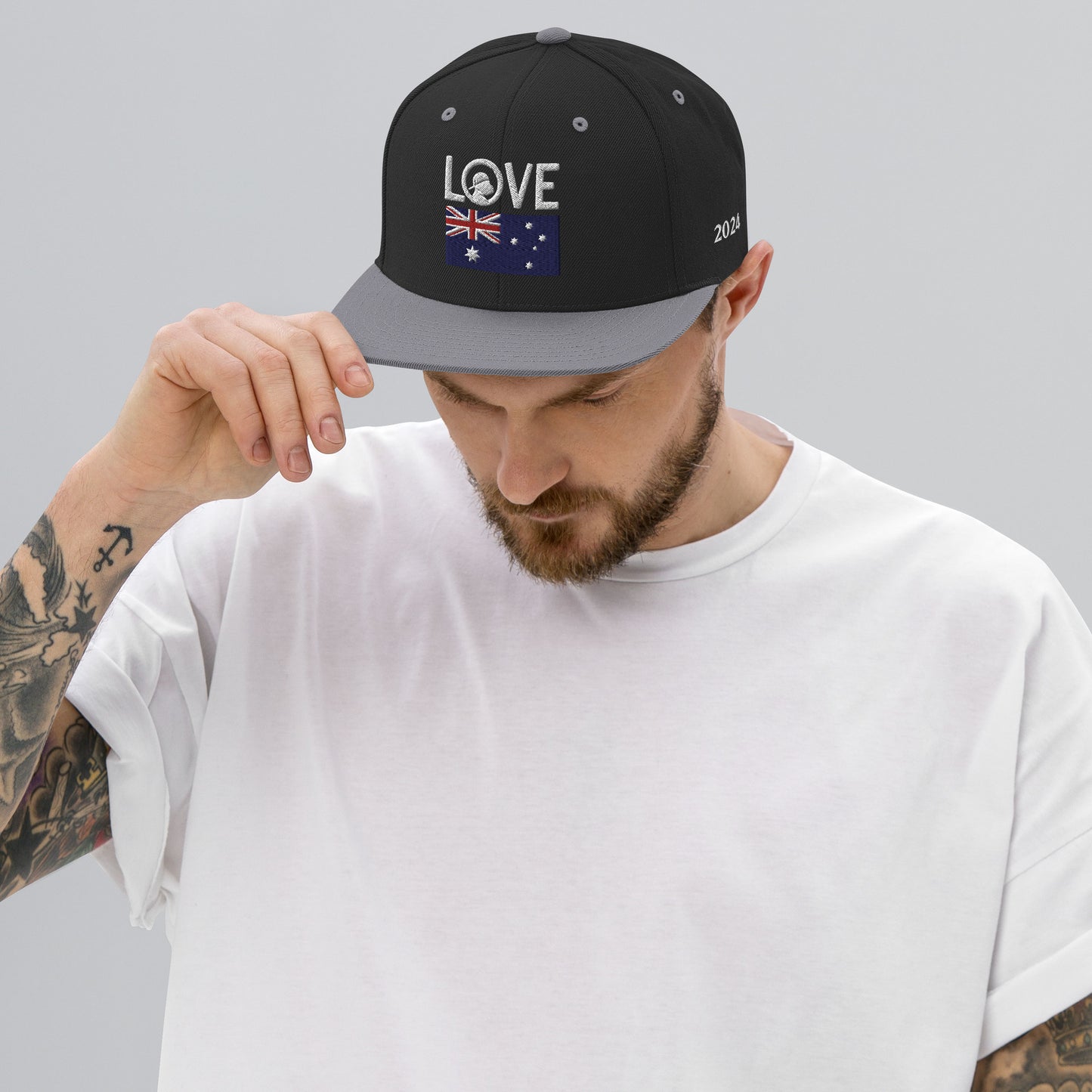 LOVE Australia Snapback Hat