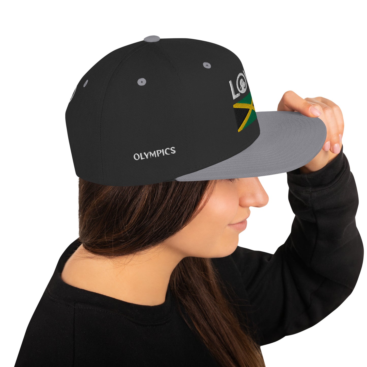 1 LOVE Jamaica Snapback Hat