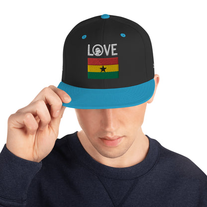 LOVE Ghana Snapback Hat
