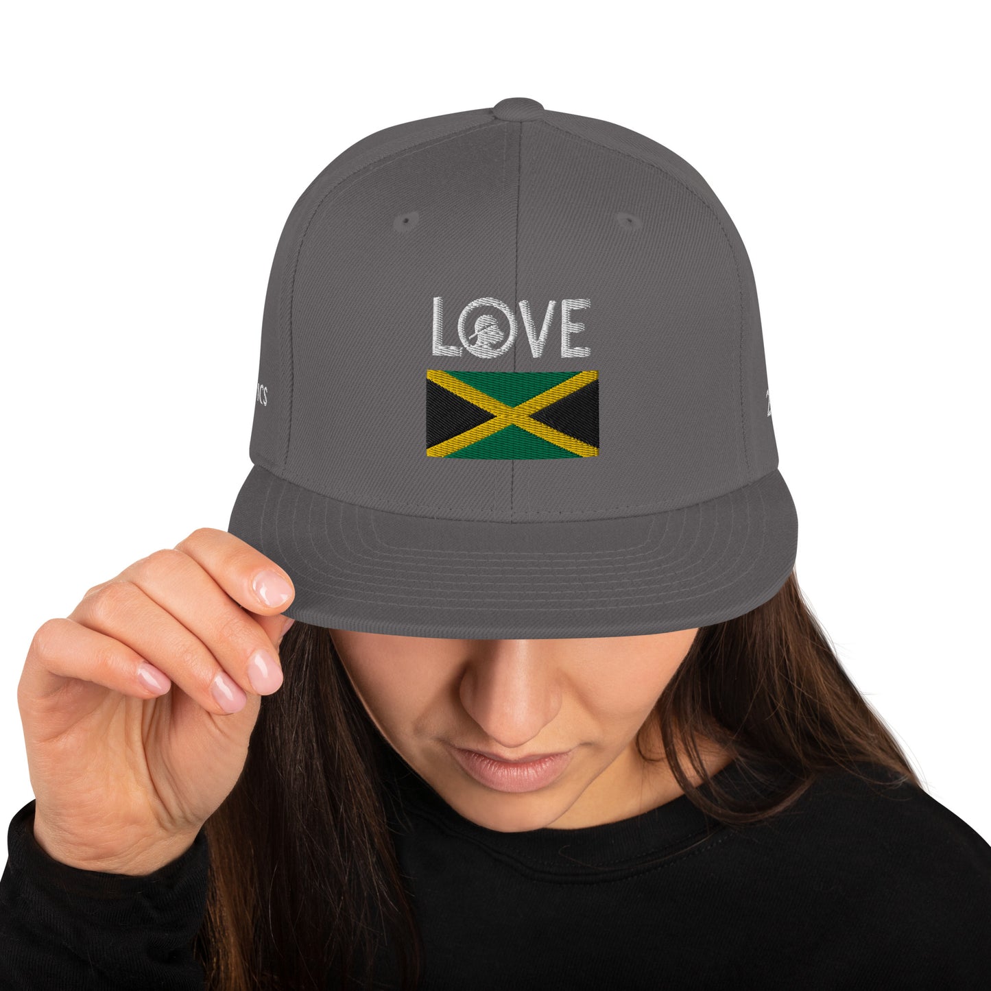 1 LOVE Jamaica Snapback Hat
