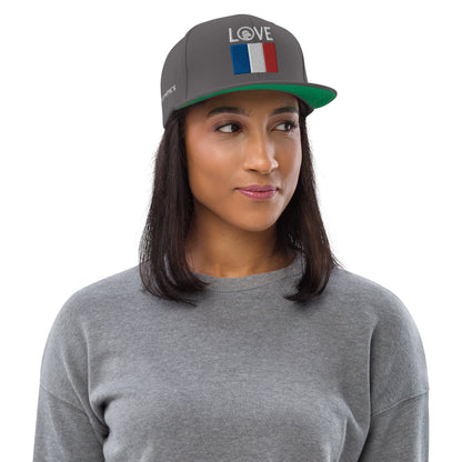 LOVE France Snapback Hat