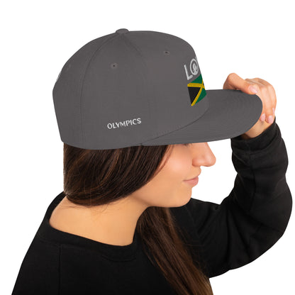 1 LOVE Jamaica Snapback Hat