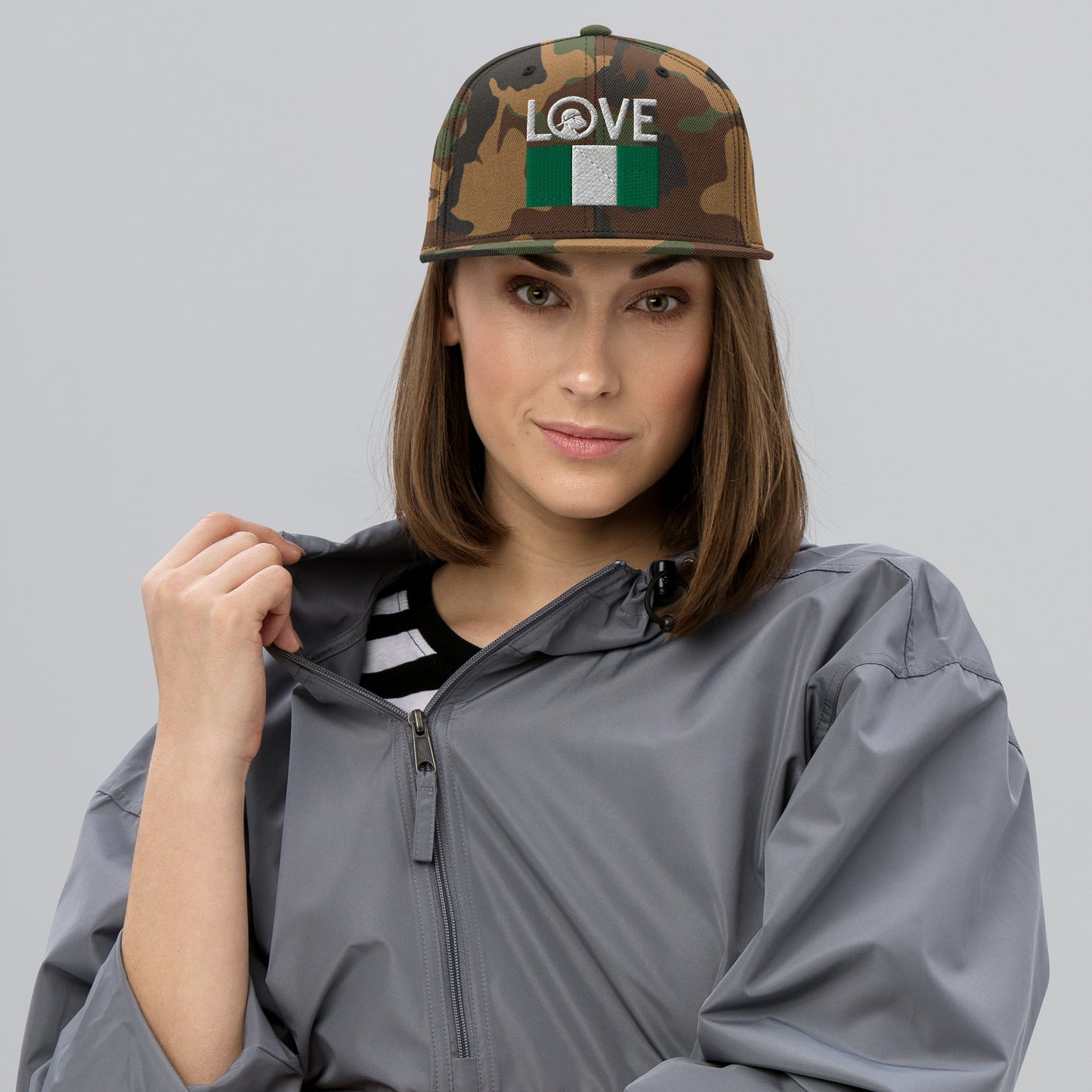 LOVE Nigeria Snapback Hat