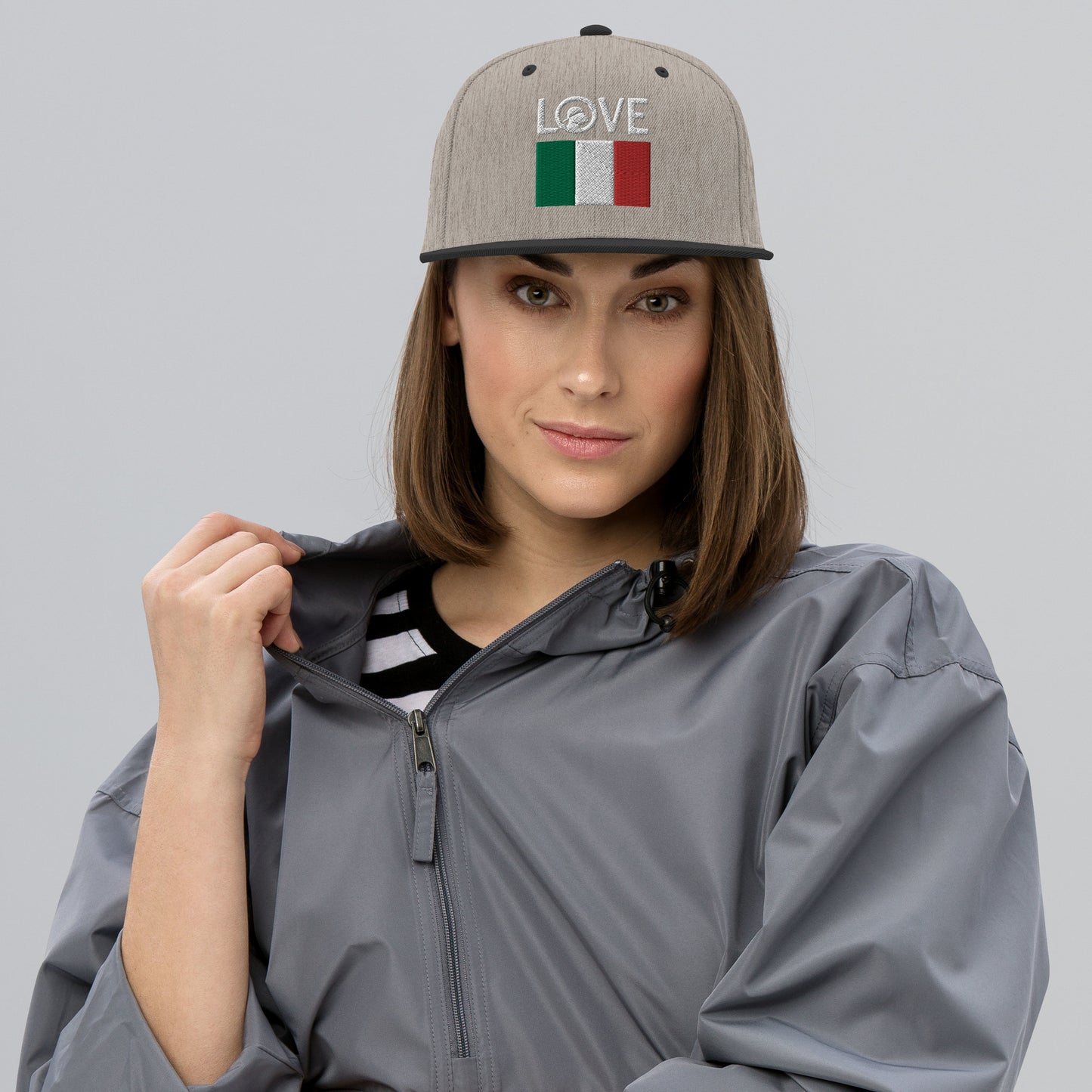 LOVE Italy Snapback Hat