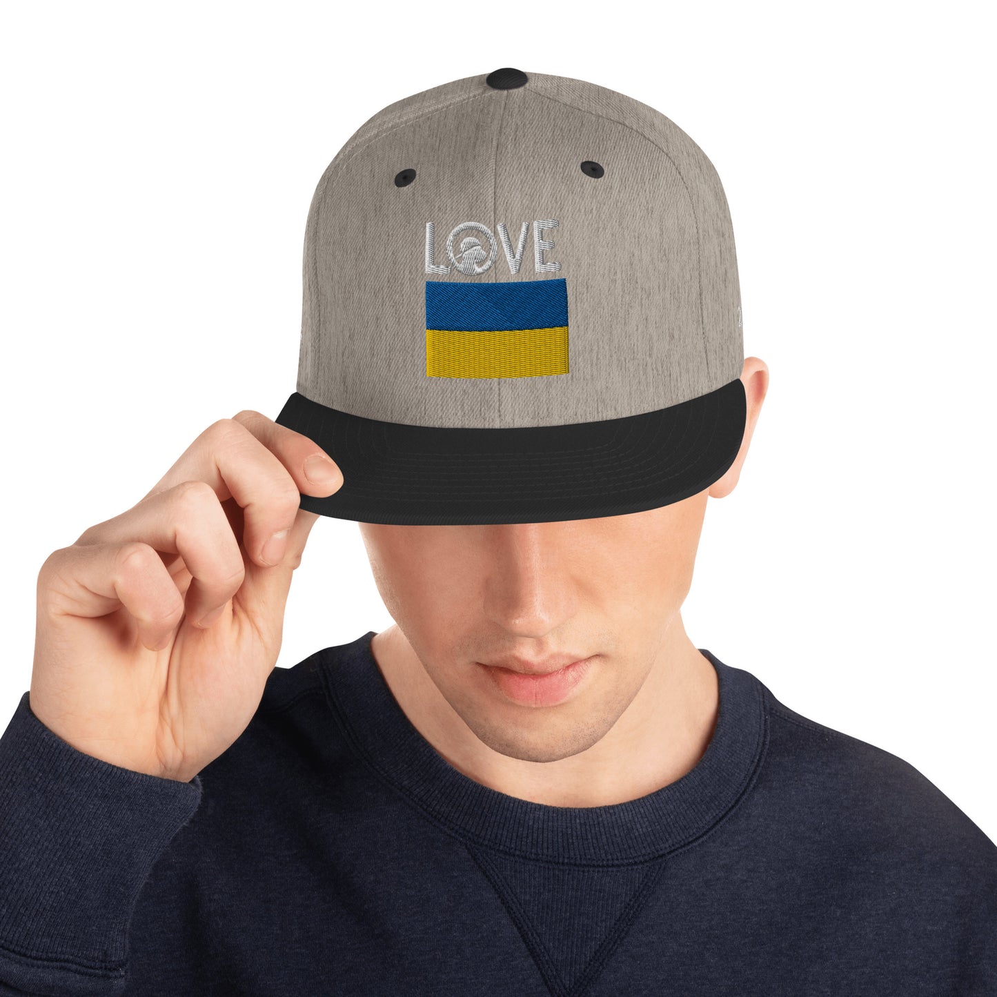 LOVE Ukraine Snapback Hat