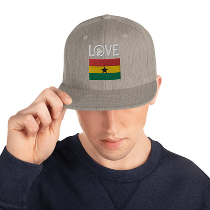 LOVE Ghana Snapback Hat