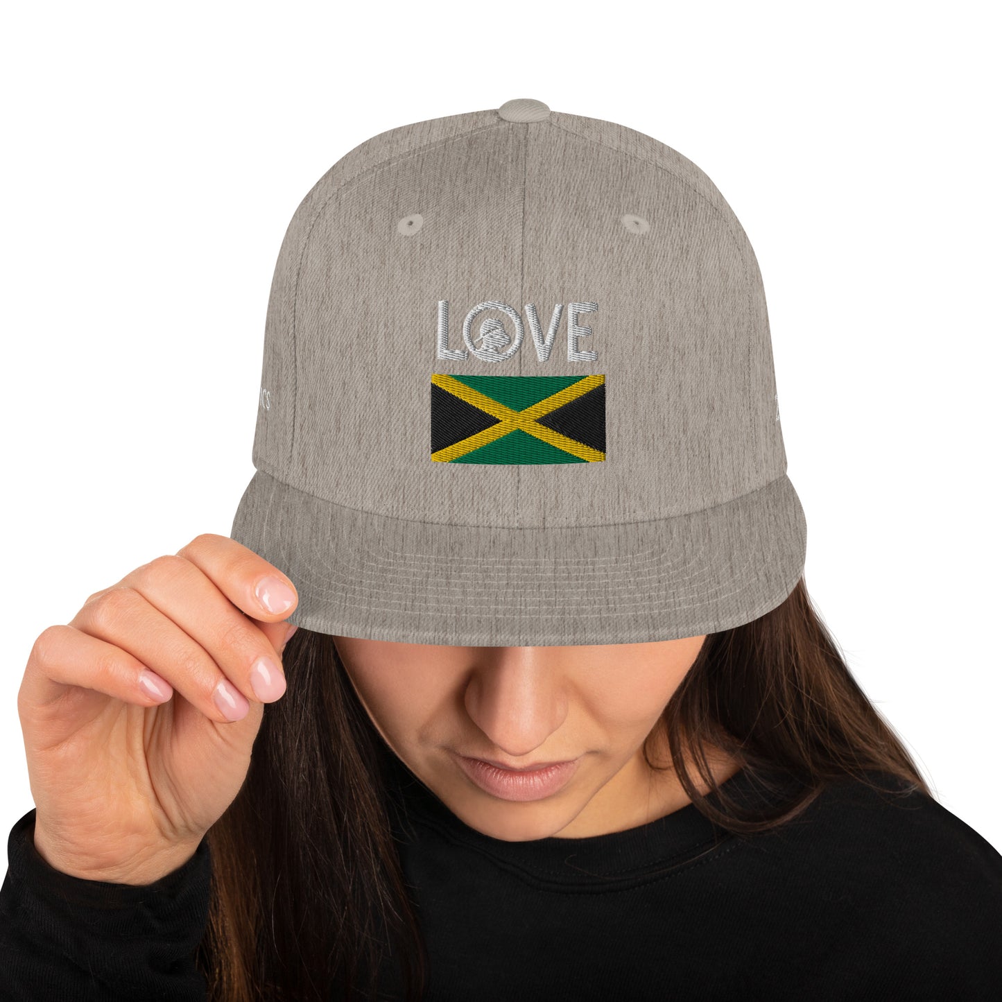1 LOVE Jamaica Snapback Hat