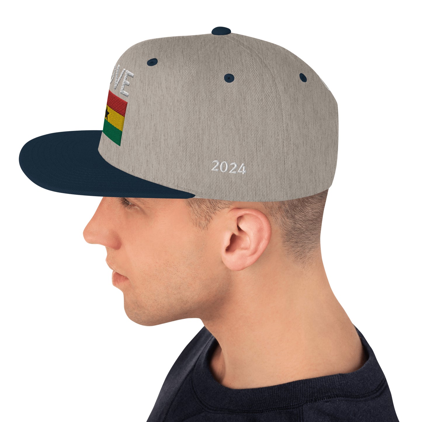 LOVE Ghana Snapback Hat