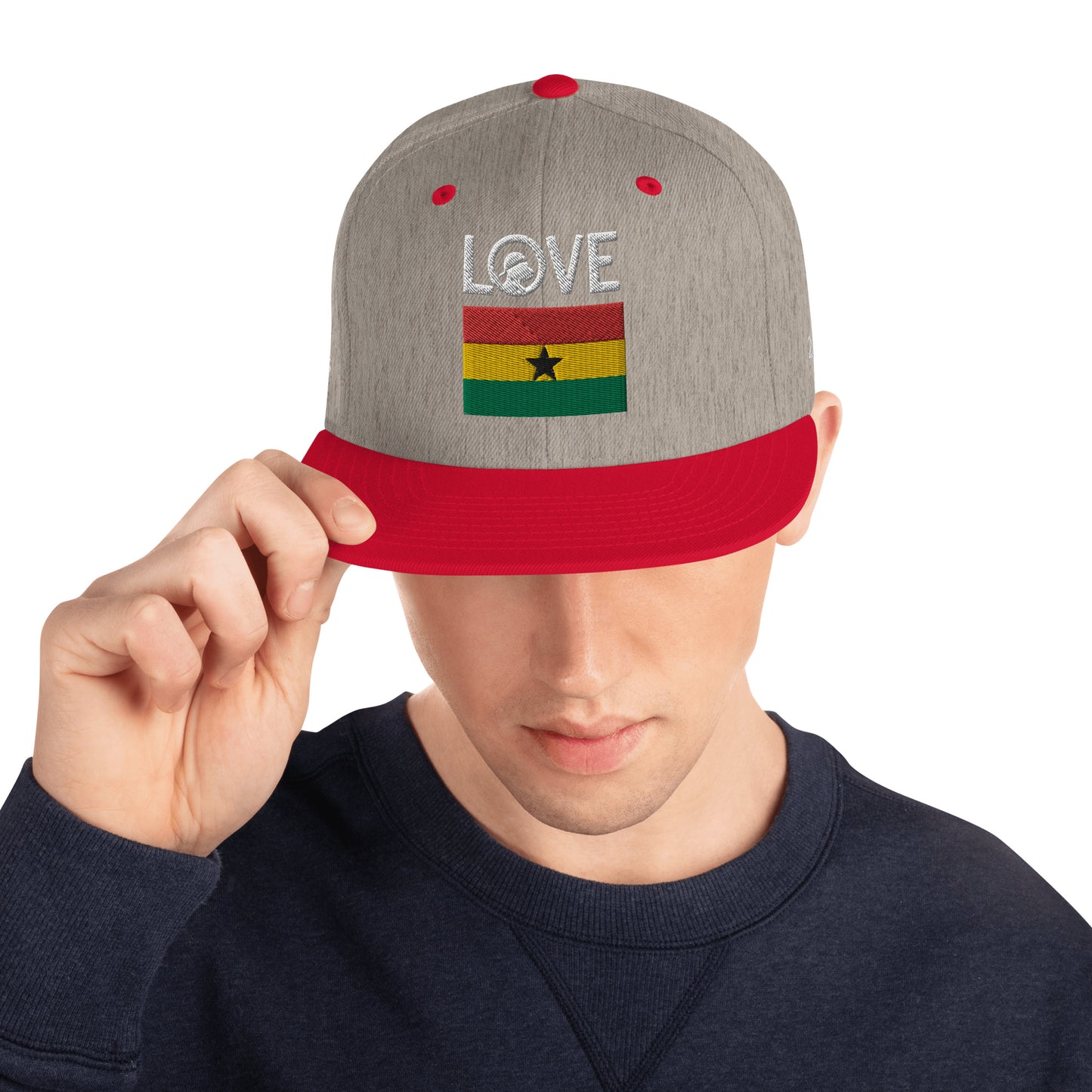 LOVE Ghana Snapback Hat