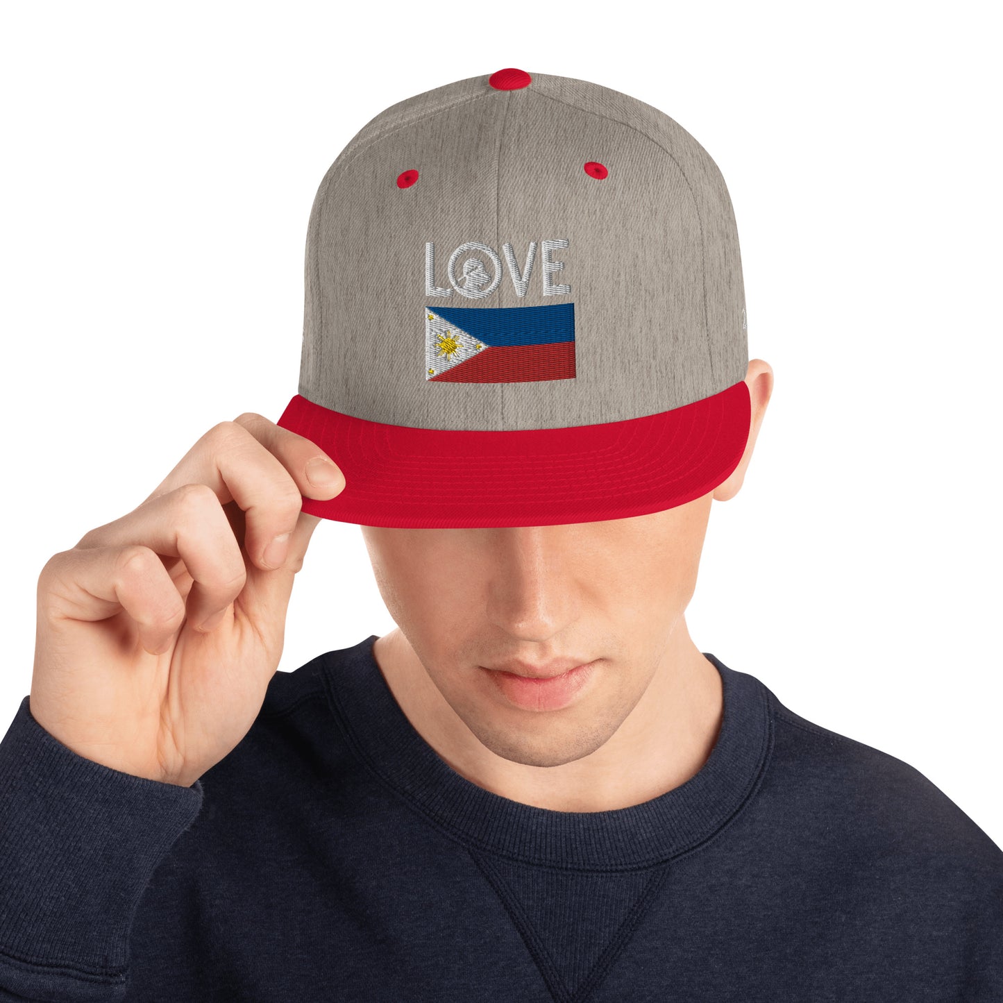 LOVE Philippines Snapback Hat