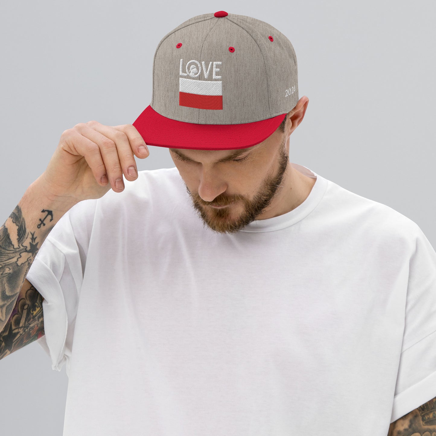 LOVE Poland Snapback Hat