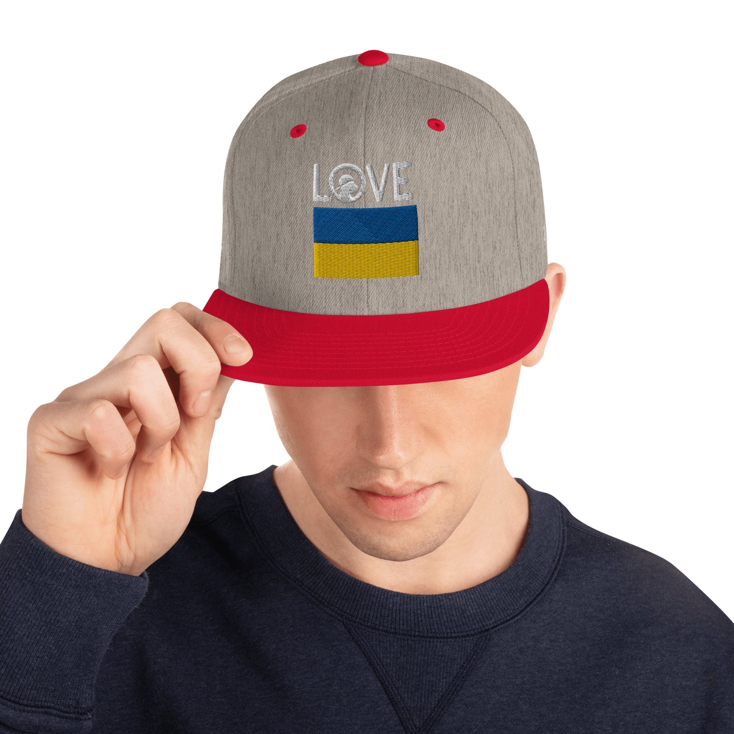 LOVE Ukraine Snapback Hat