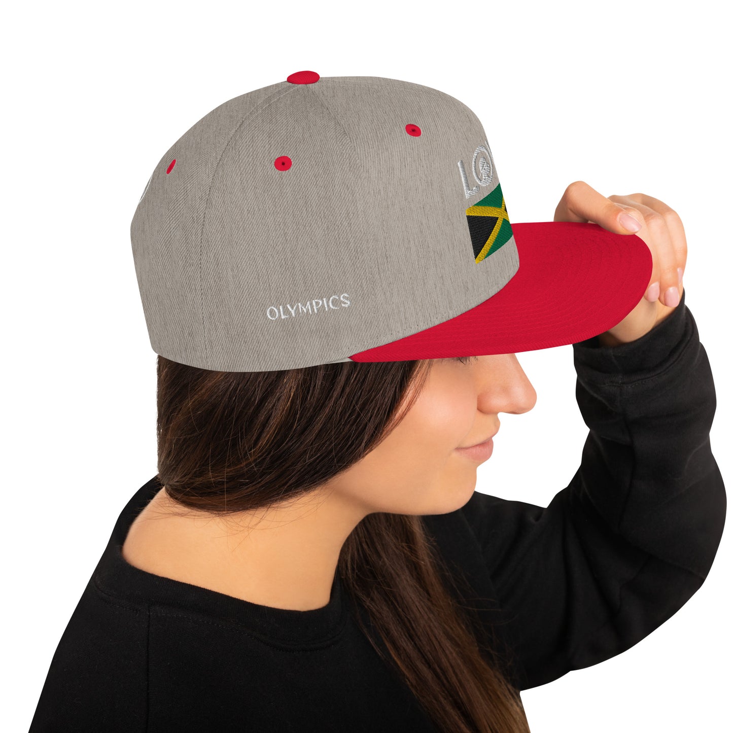 1 LOVE Jamaica Snapback Hat