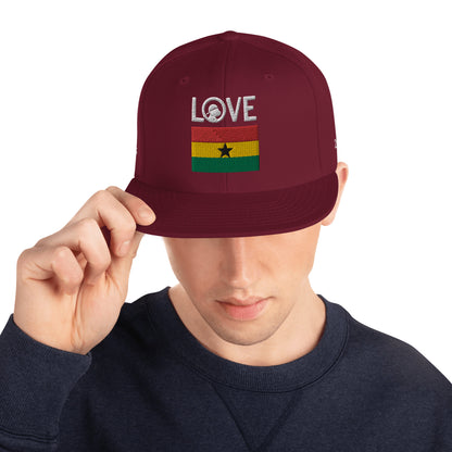 LOVE Ghana Snapback Hat