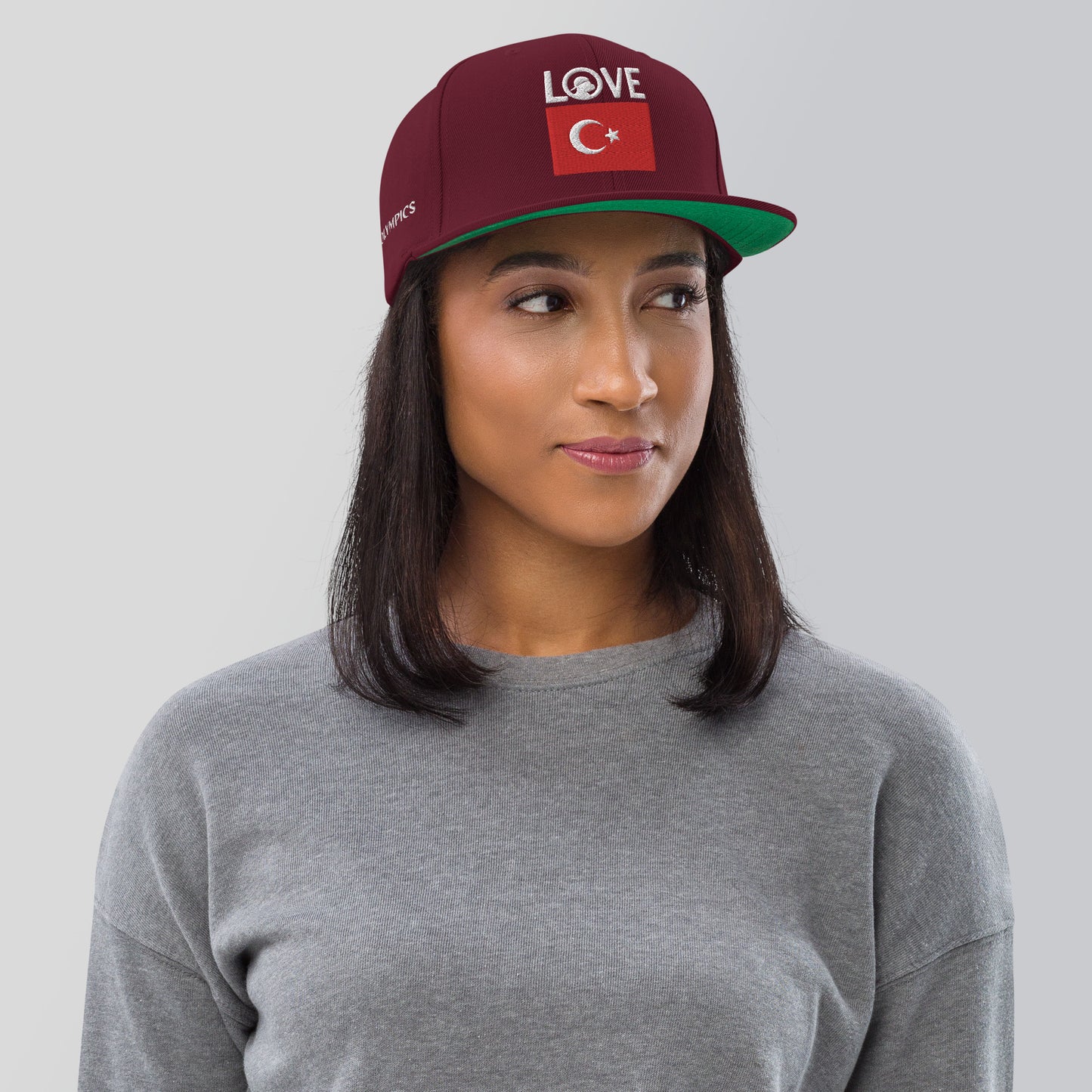 LOVE Turkey Snapback Hat
