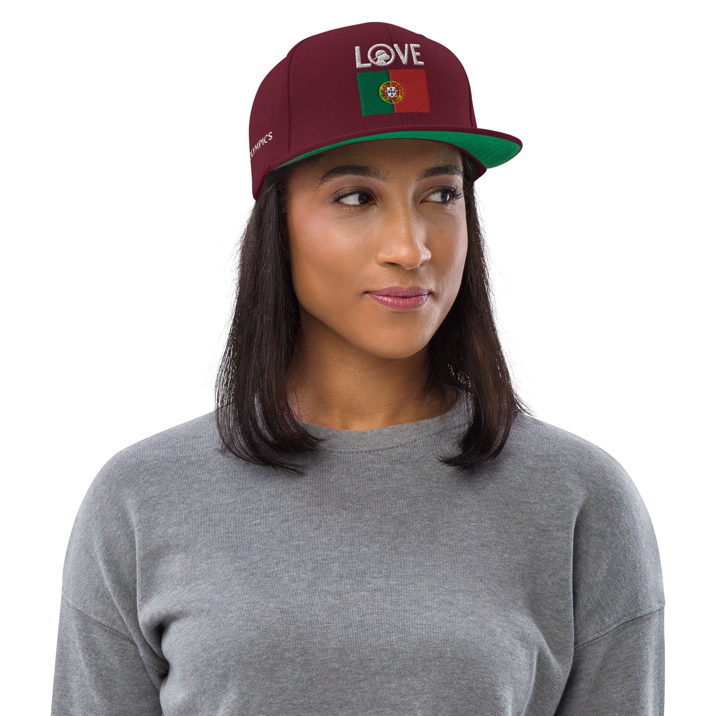 LOVE Portugal Snapback Hat