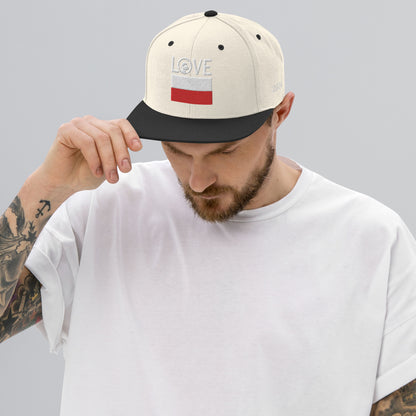 LOVE Poland Snapback Hat