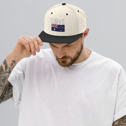 LOVE Australia Snapback Hat