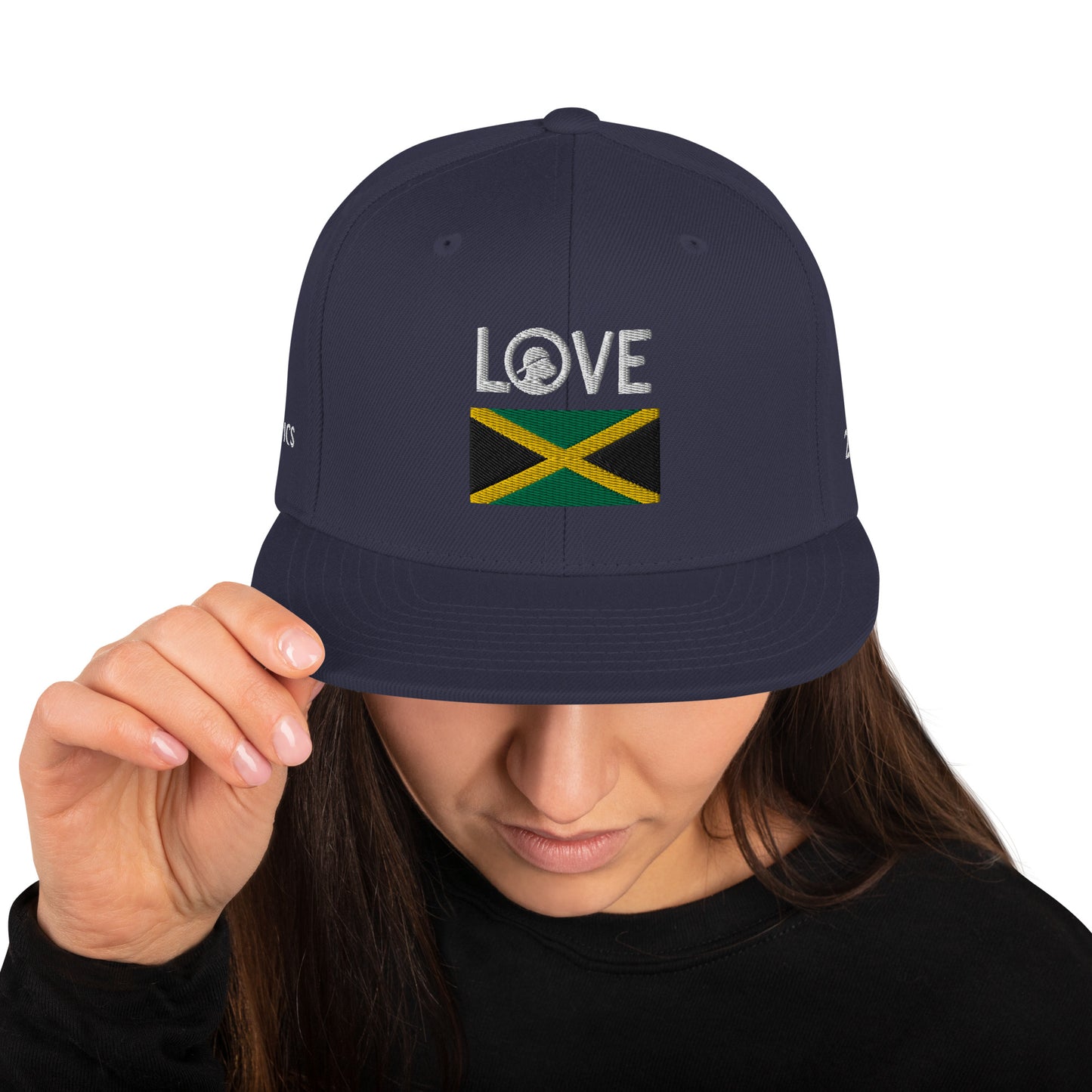1 LOVE Jamaica Snapback Hat