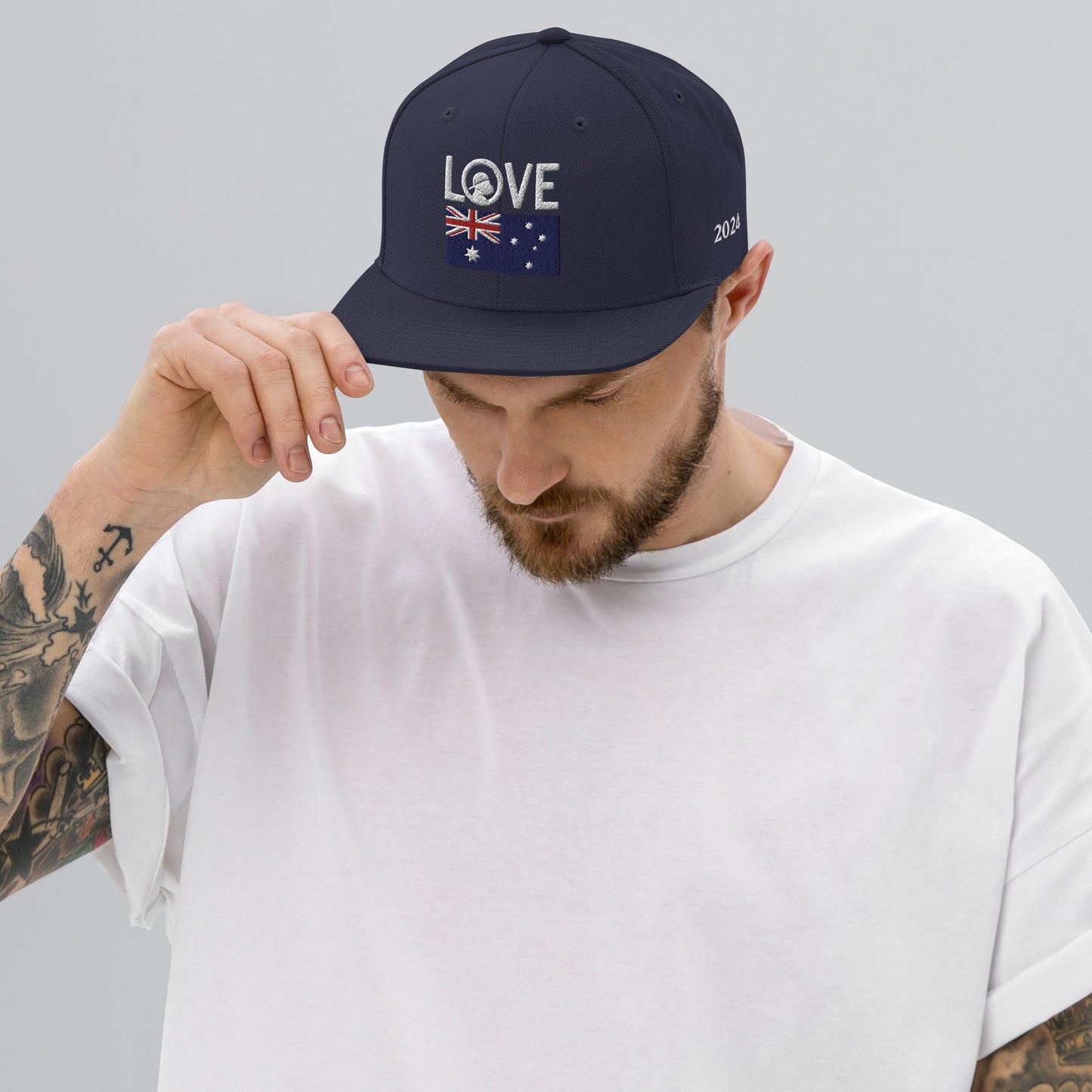 LOVE Australia Snapback Hat