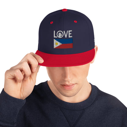 LOVE Philippines Snapback Hat