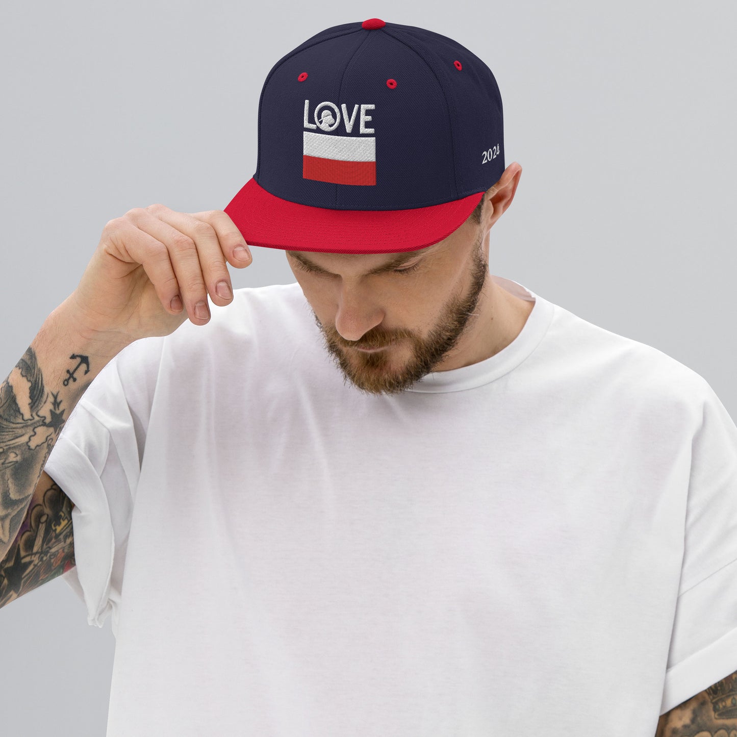 LOVE Poland Snapback Hat