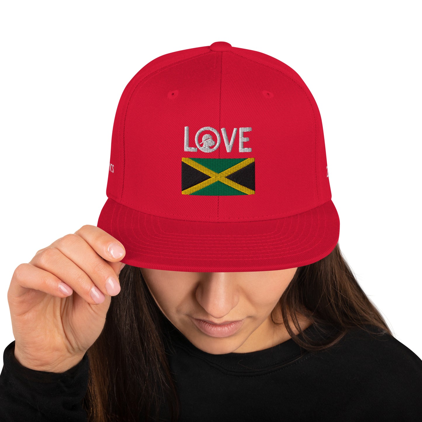 1 LOVE Jamaica Snapback Hat