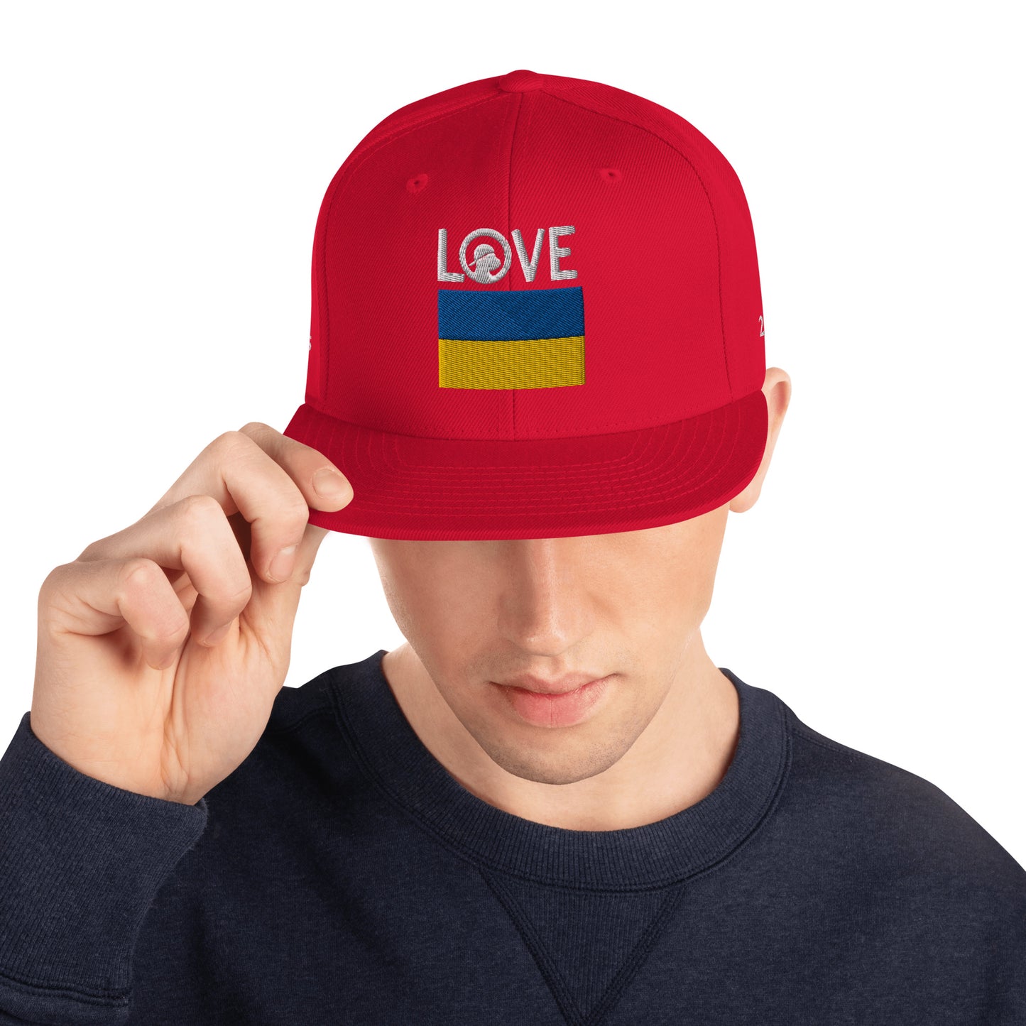 LOVE Ukraine Snapback Hat