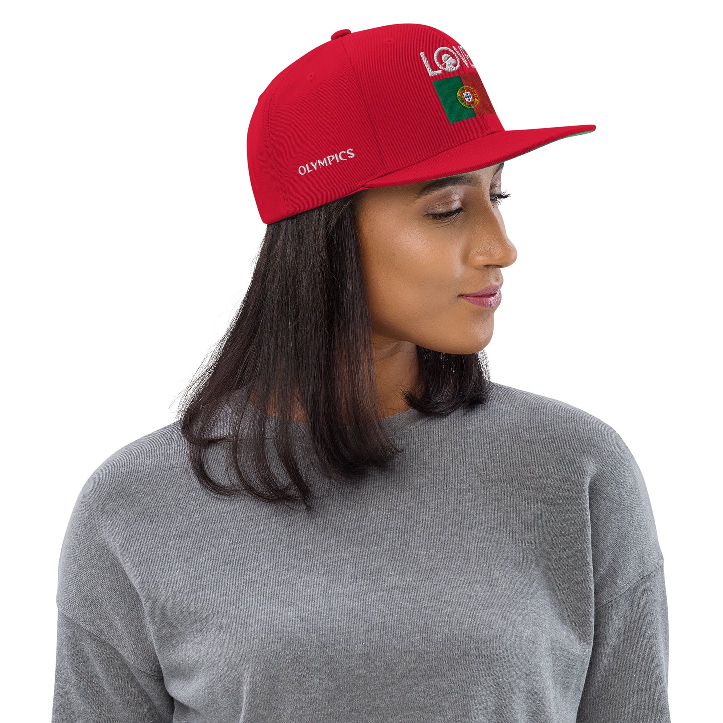 LOVE Portugal Snapback Hat