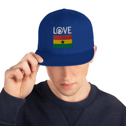 LOVE Ghana Snapback Hat