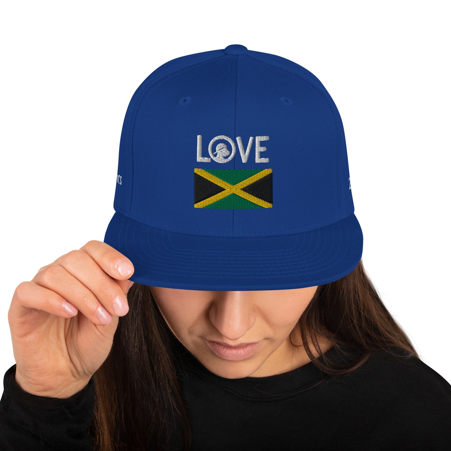 1 LOVE Jamaica Snapback Hat