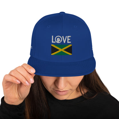 1 LOVE Jamaica Snapback Hat