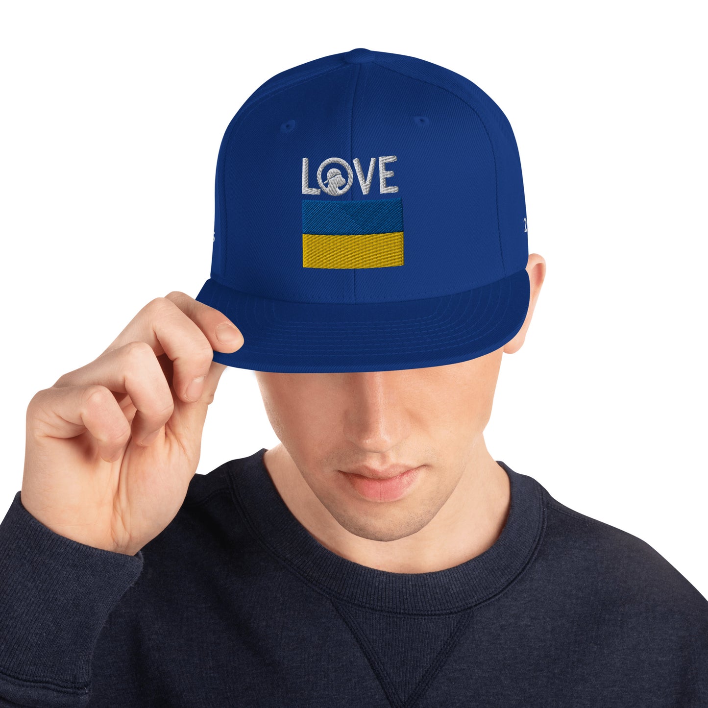 LOVE Ukraine Snapback Hat