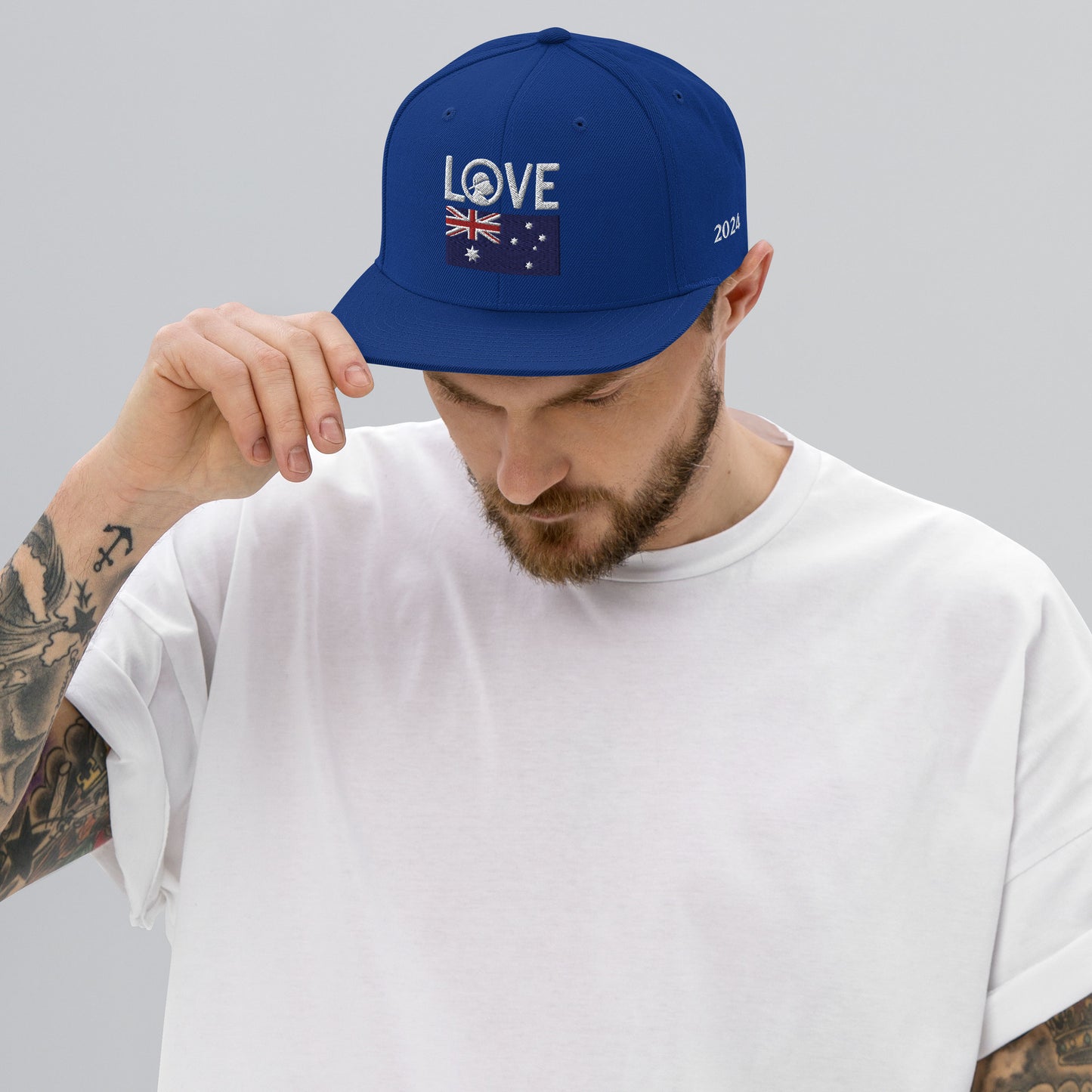 LOVE Australia Snapback Hat