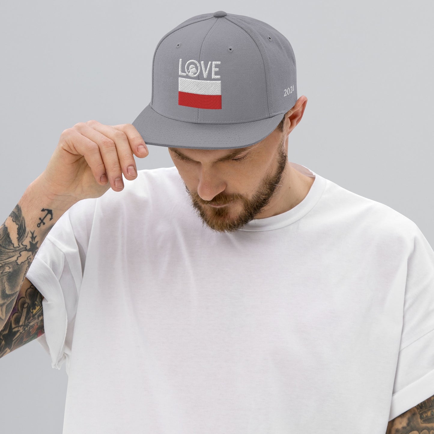LOVE Poland Snapback Hat